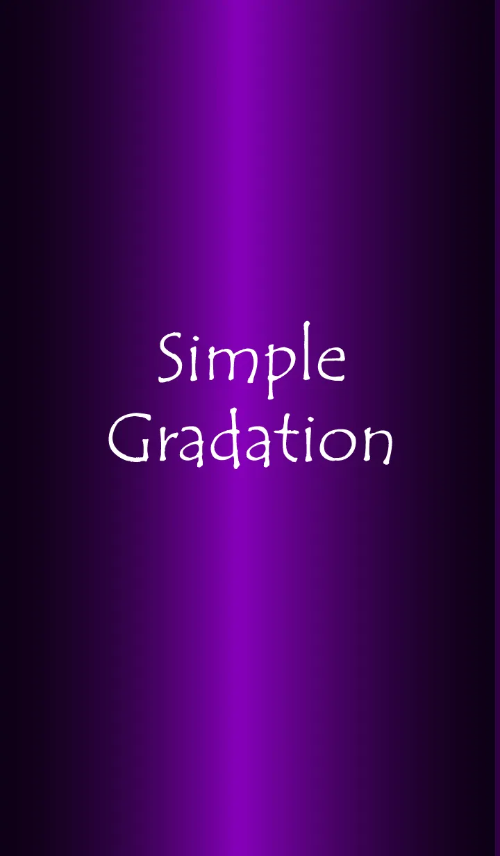 [LINE着せ替え] Simple Gradation -GlossyPurple 10-の画像1