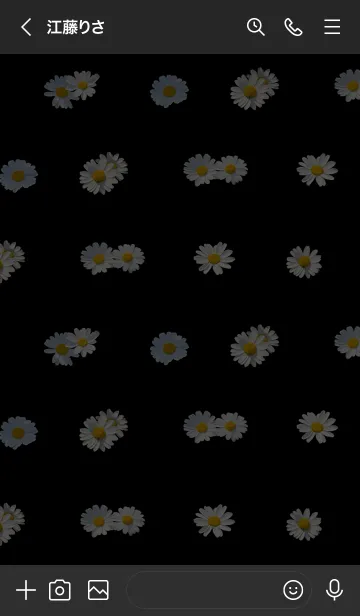 [LINE着せ替え] Daisy flower3の画像3
