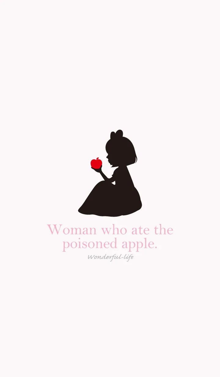 [LINE着せ替え] Woman who ate a poisoned apple.の画像1