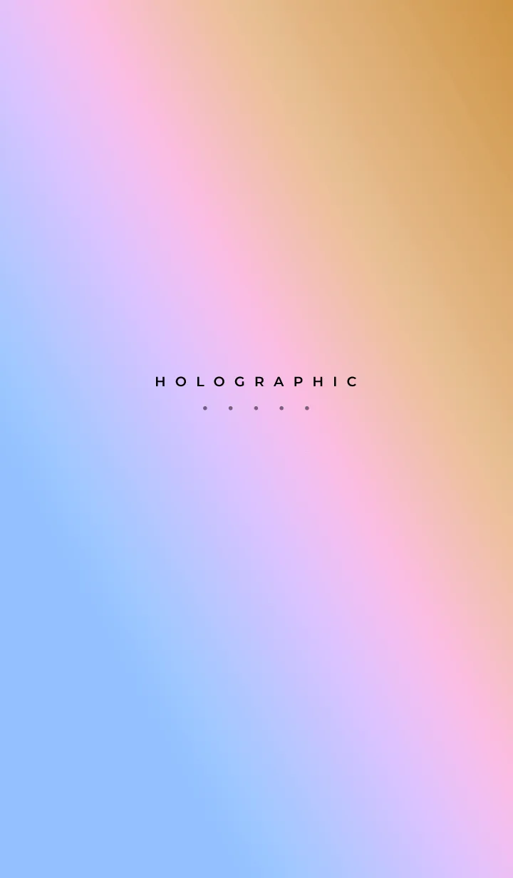 [LINE着せ替え] ホログラフィック 028の画像1