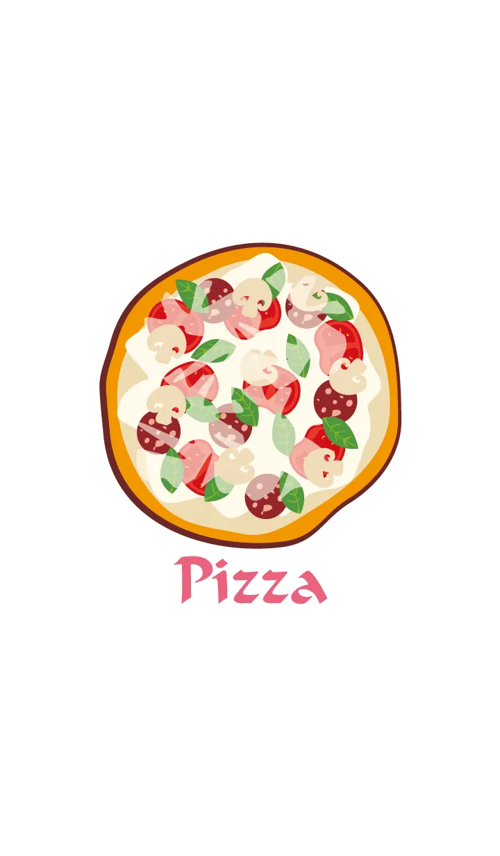 [LINE着せ替え] Simple Pizza..2の画像1