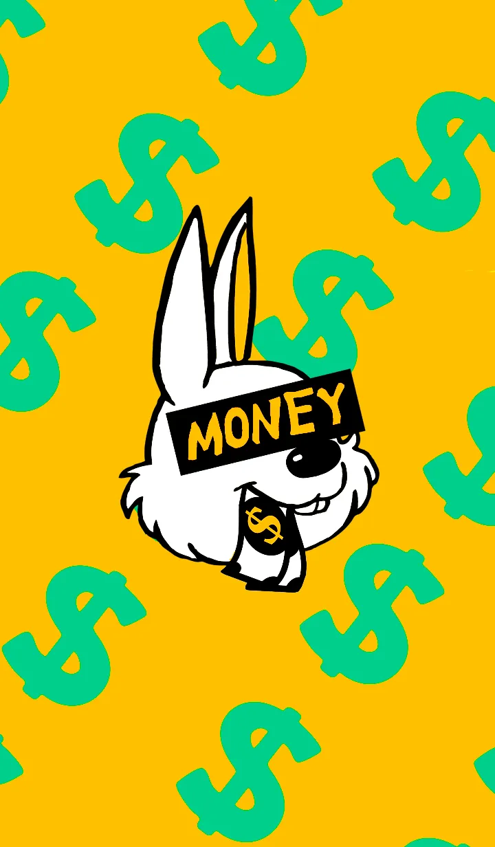 [LINE着せ替え] マネー ラビット 25の画像1