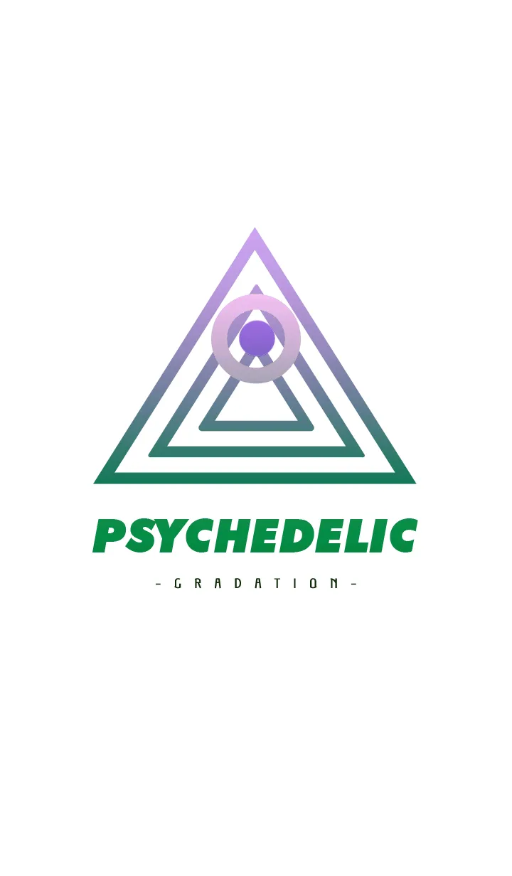 [LINE着せ替え] サイケデリック-グラデーション- 32の画像1