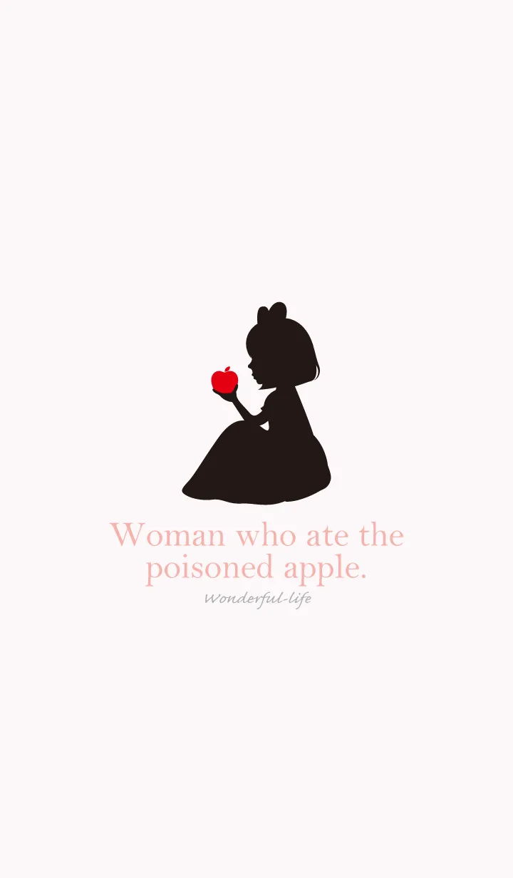 [LINE着せ替え] Woman who ate a poisoned apple 2の画像1