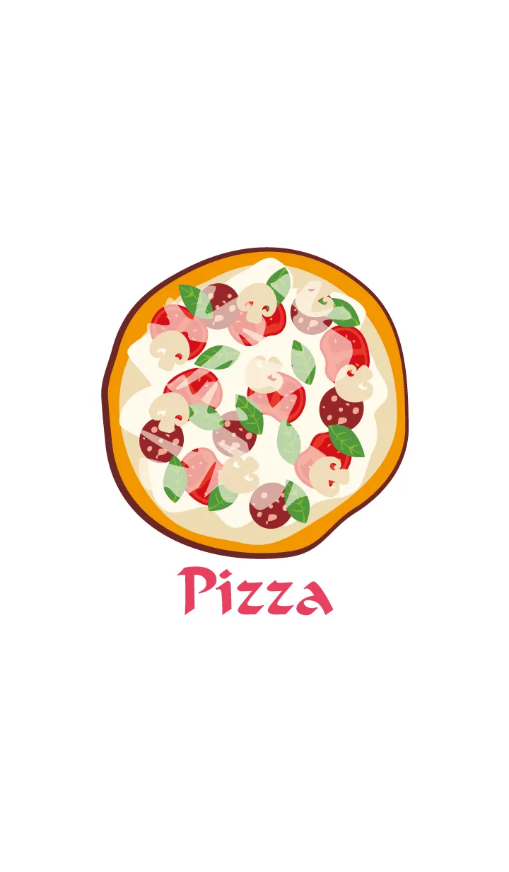 [LINE着せ替え] Simple Pizza..3の画像1