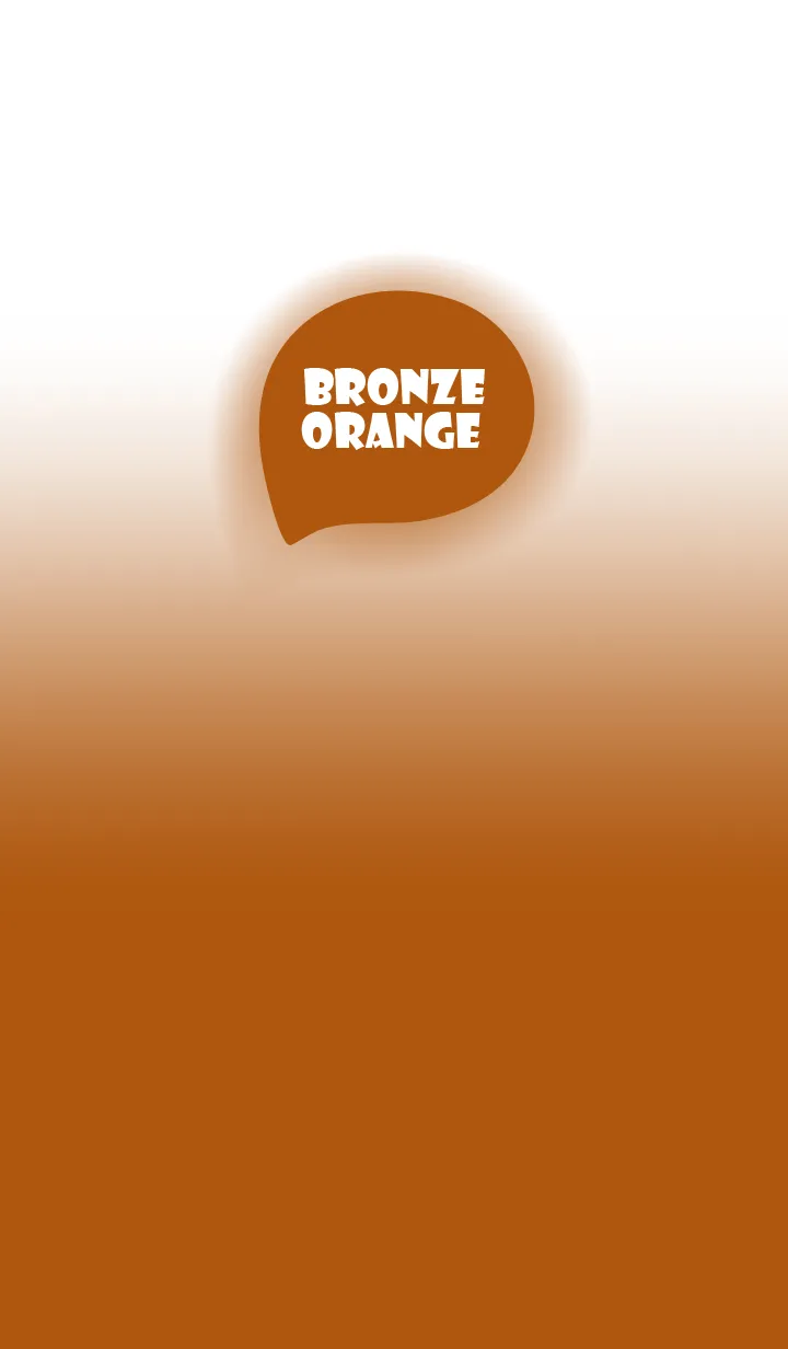 [LINE着せ替え] White & Bronze Orange  Theme (JP)の画像1