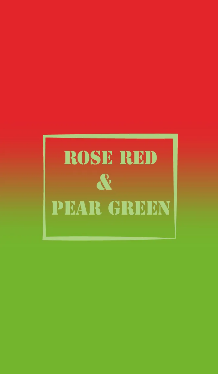 [LINE着せ替え] Rose Pink & Pear Green  Theme (JP)の画像1