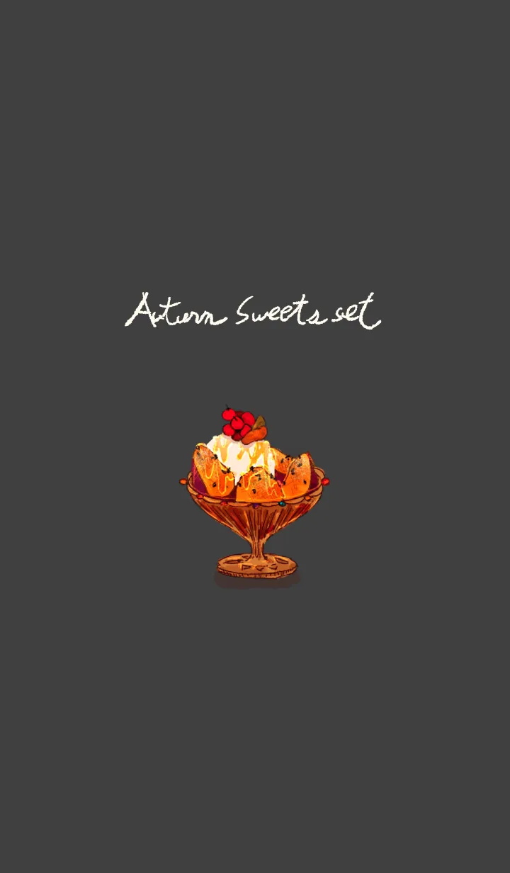 [LINE着せ替え] Autumn sweets setの画像1