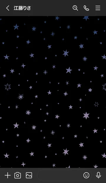 [LINE着せ替え] ミニ スターズ 022の画像3