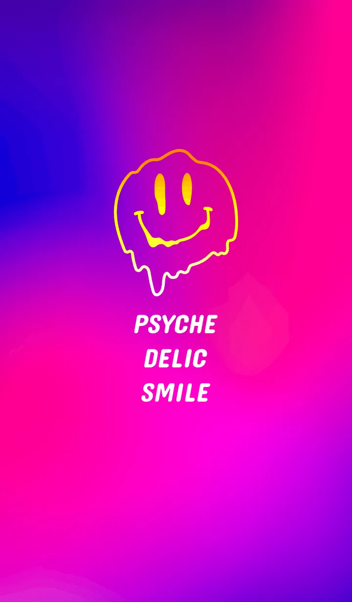 [LINE着せ替え] サイケデリック スマイル 01の画像1