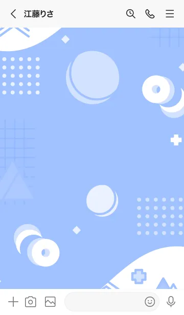 [LINE着せ替え] Fun Geometric 9.4の画像3