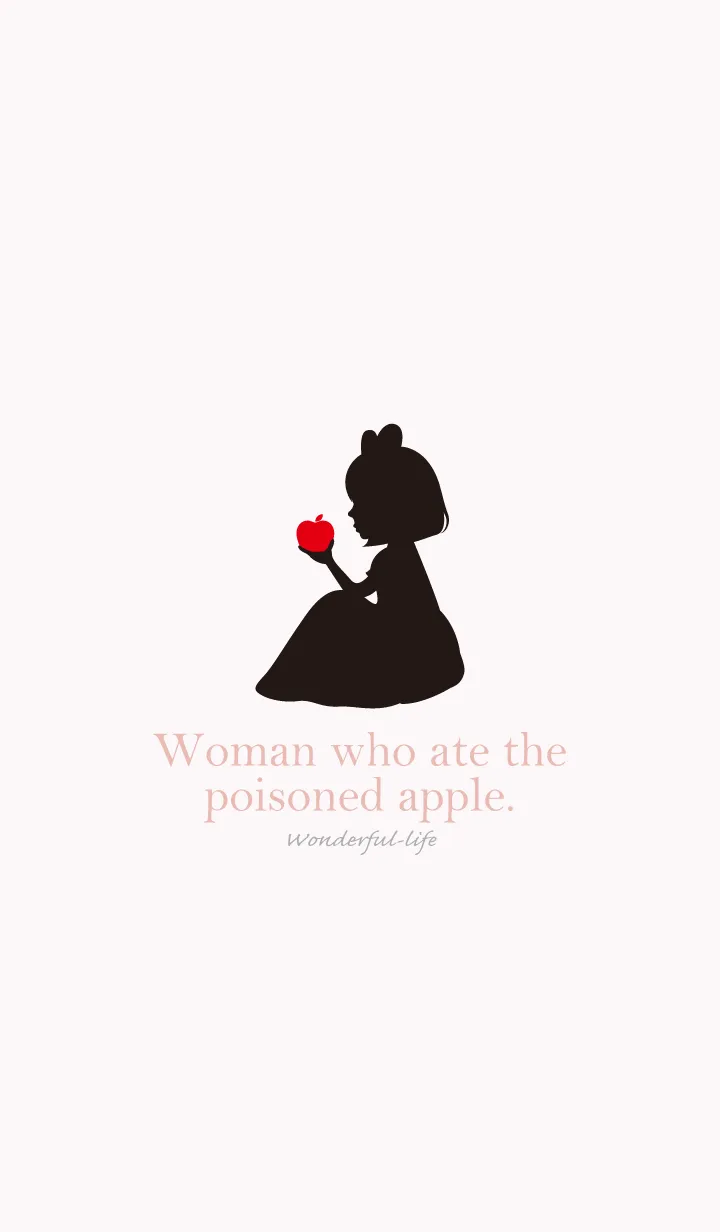 [LINE着せ替え] Woman who ate a poisoned apple 3の画像1