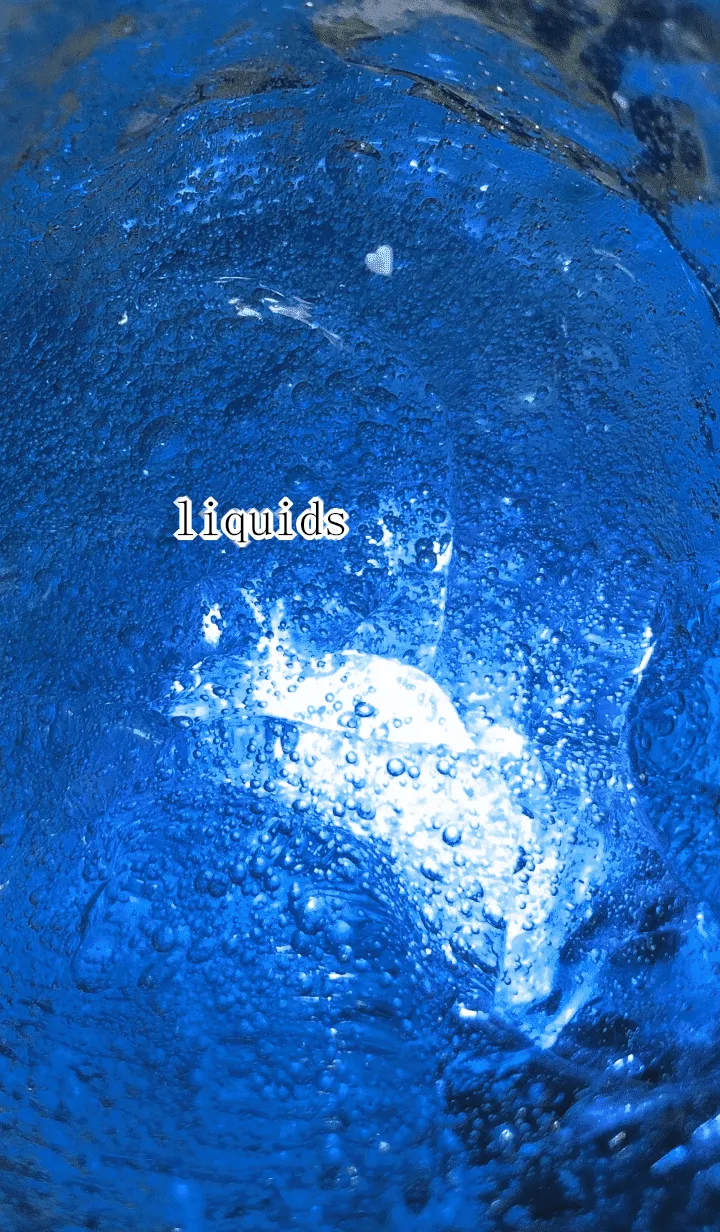 [LINE着せ替え] 神秘的な着せ替え ブルーの画像1