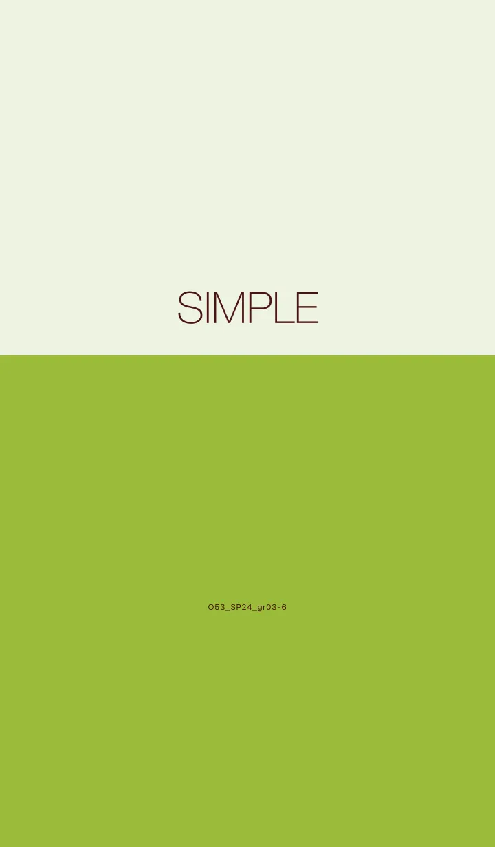 [LINE着せ替え] O53_24_グリーン3-6の画像1