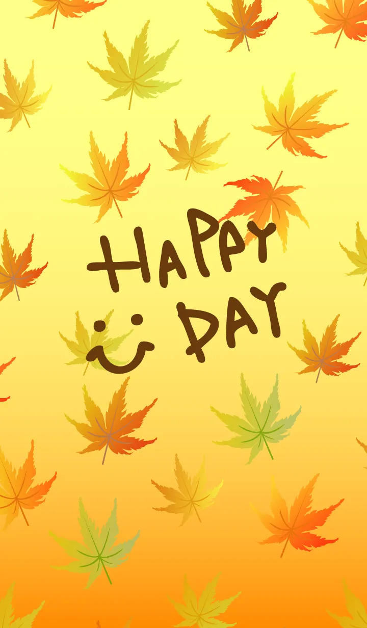 [LINE着せ替え] もみじ-スマイル5-の画像1