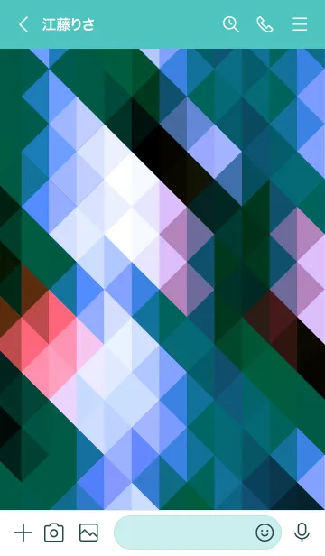 [LINE着せ替え] ジオメトリック 44の画像3