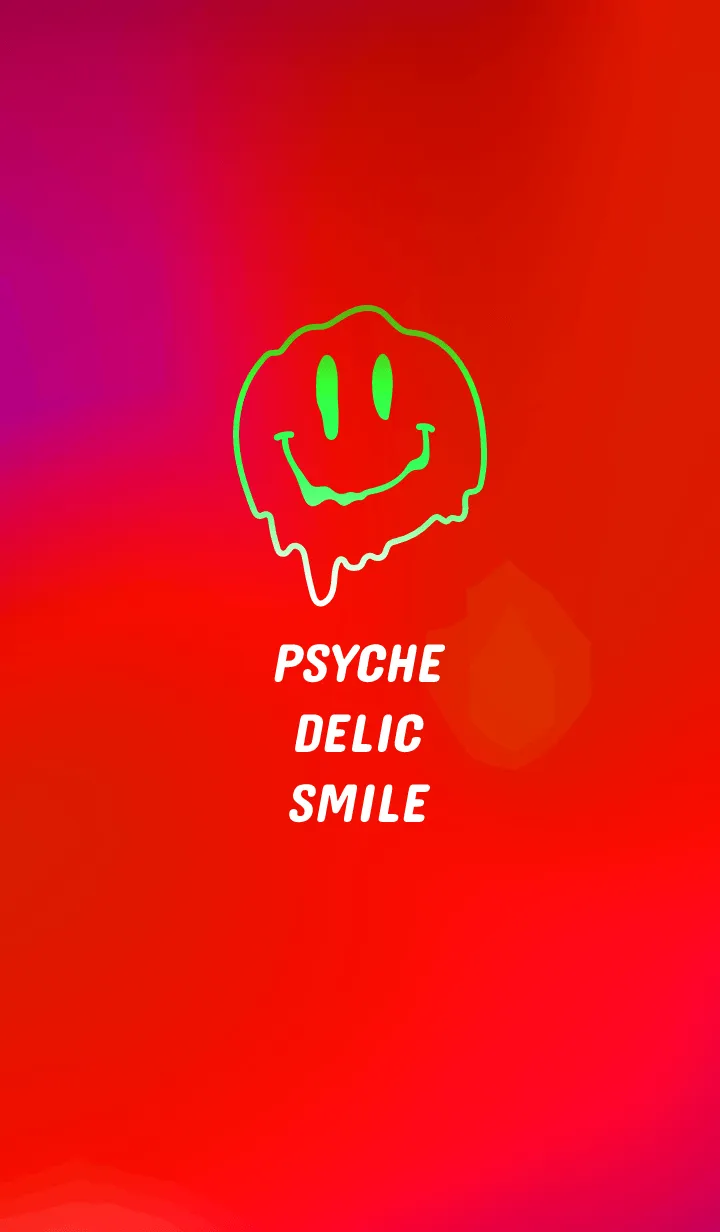 [LINE着せ替え] サイケデリック スマイル 03の画像1