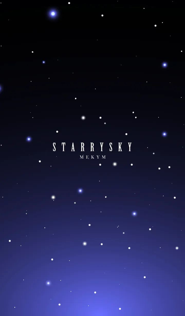[LINE着せ替え] STARRY SKY-STAR 9の画像1