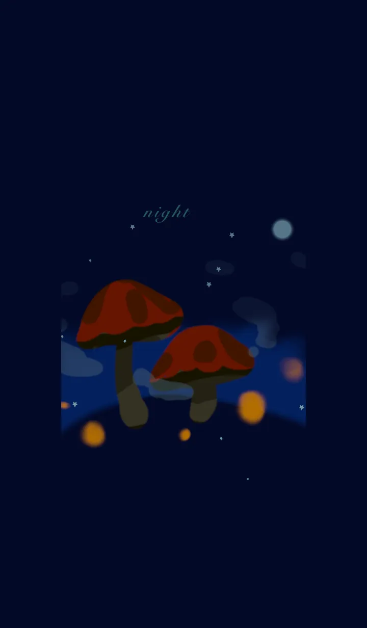 [LINE着せ替え] 真夜の画像1