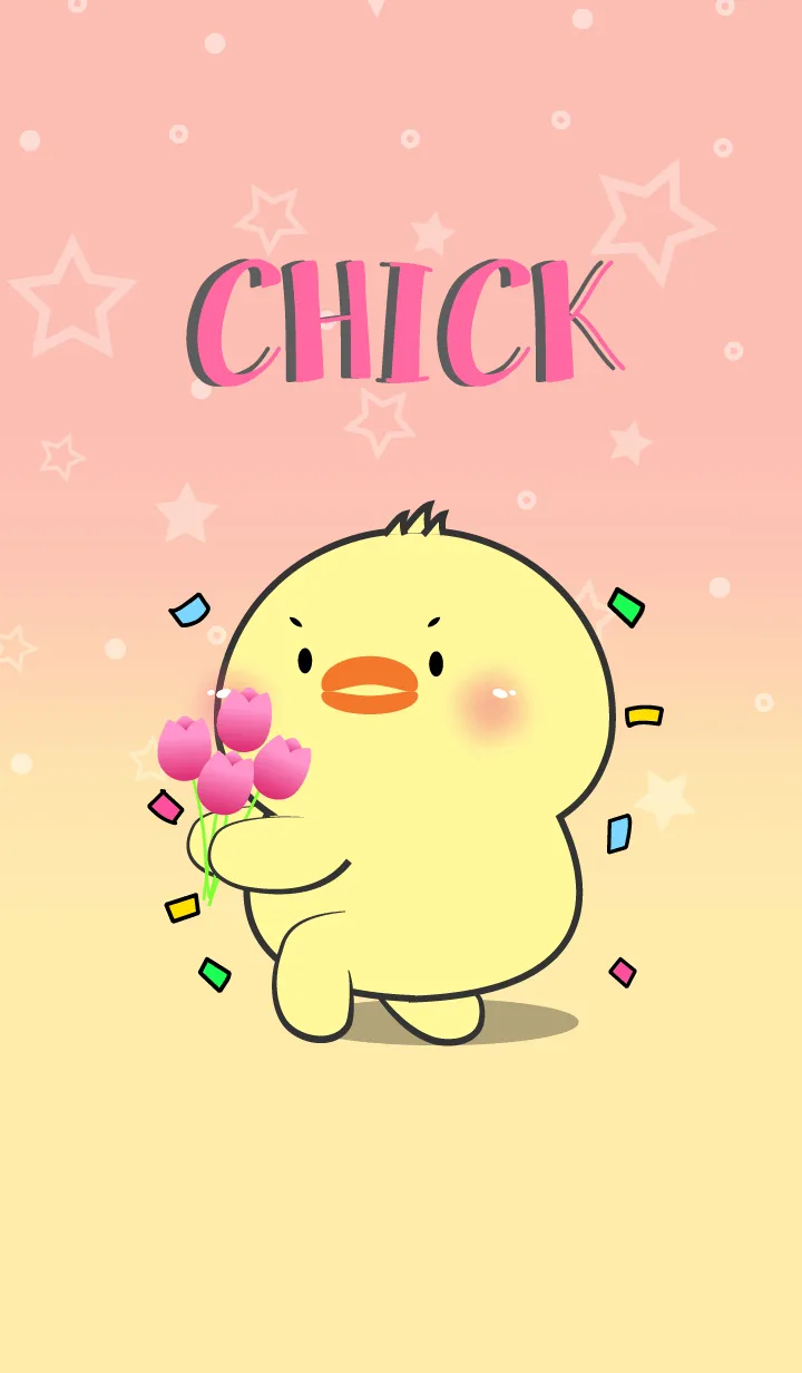 [LINE着せ替え] Little Chick  In Pastel Theme (JP)の画像1