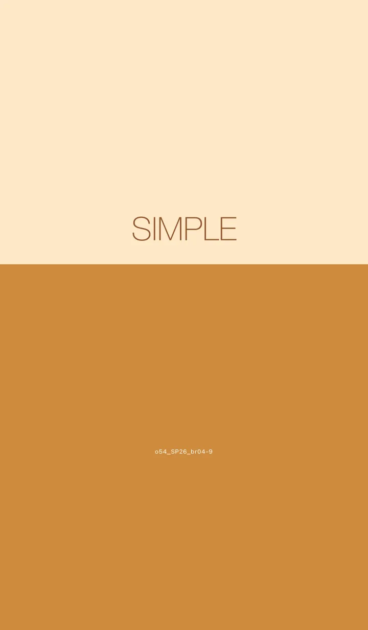 [LINE着せ替え] o54_26_ブラウン4-9の画像1