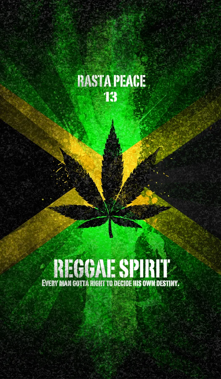 [LINE着せ替え] レゲエ魂3 ラッキーナンバー13の画像1