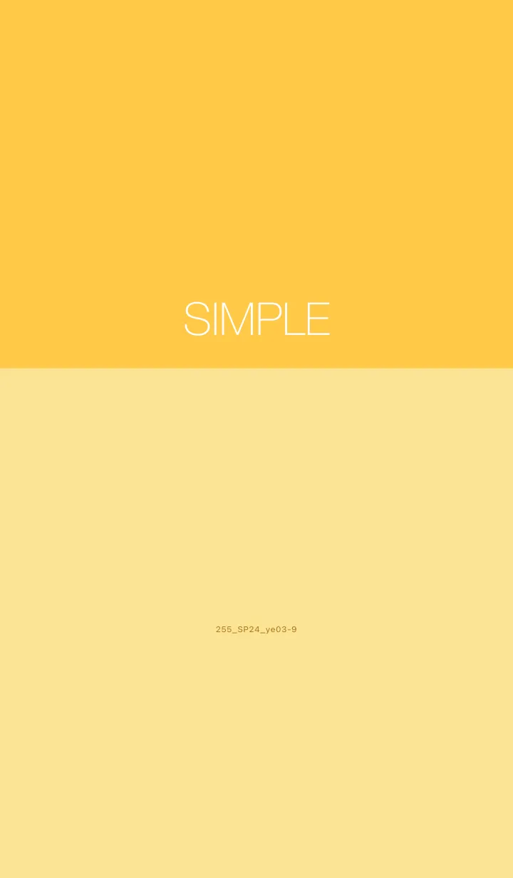 [LINE着せ替え] 255.24_イエロー3-9の画像1