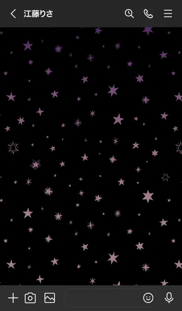 [LINE着せ替え] ミニ スターズ 024の画像3