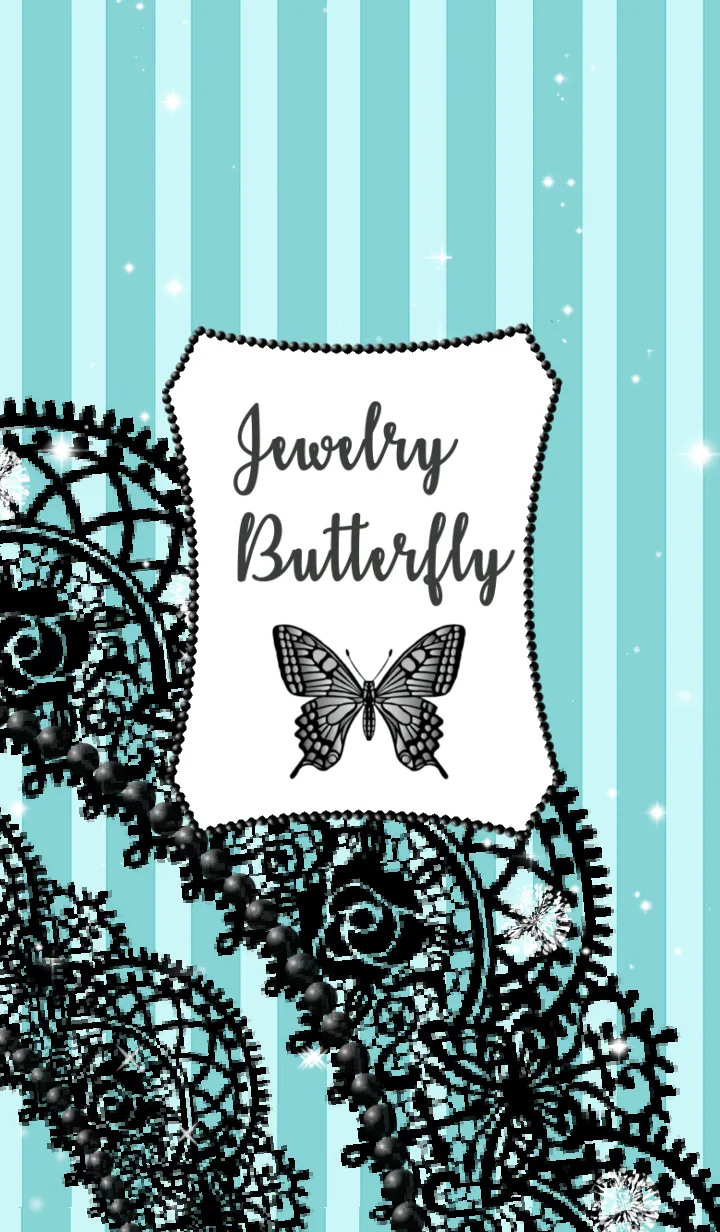 [LINE着せ替え] Jewelry Butterfly-Halloween kawaii@の画像1