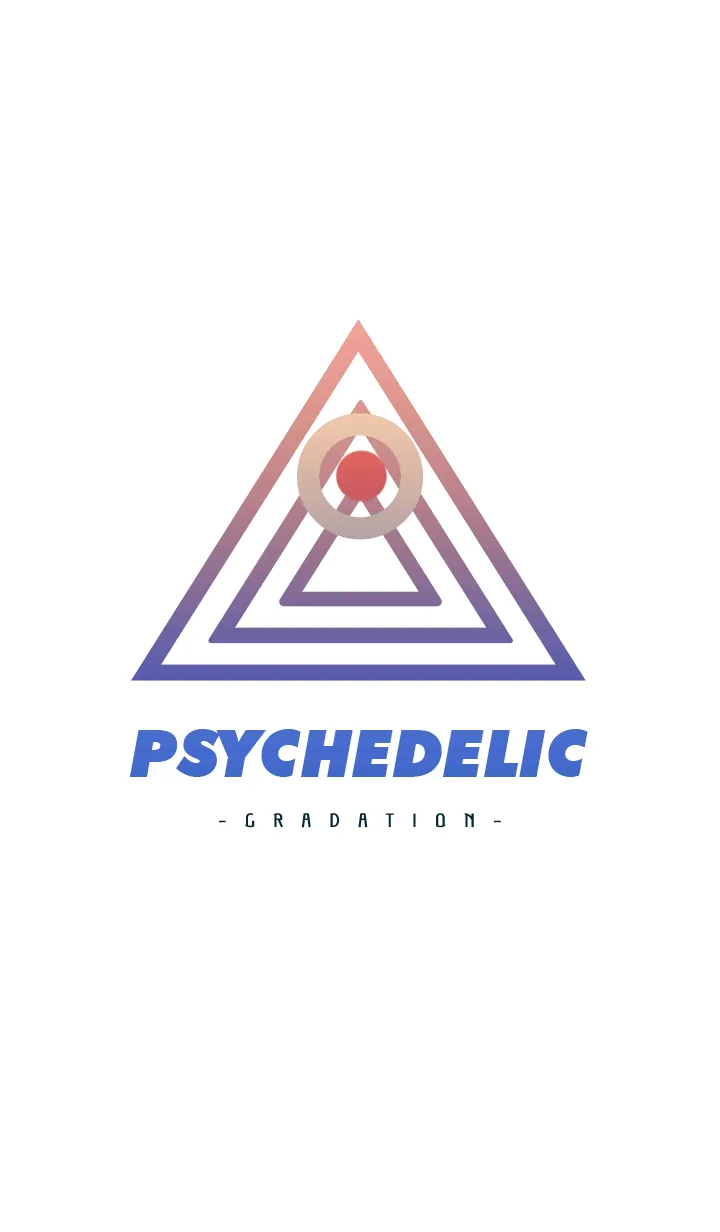 [LINE着せ替え] サイケデリック-グラデーション- 35の画像1