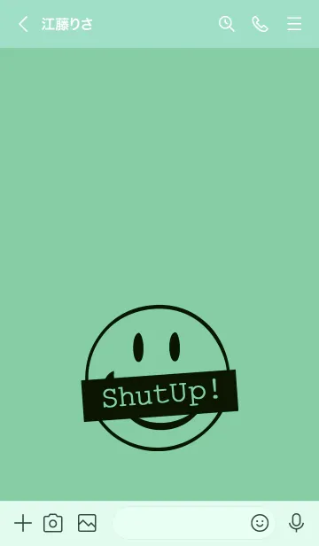 [LINE着せ替え] シット アップ スマイル _11の画像3