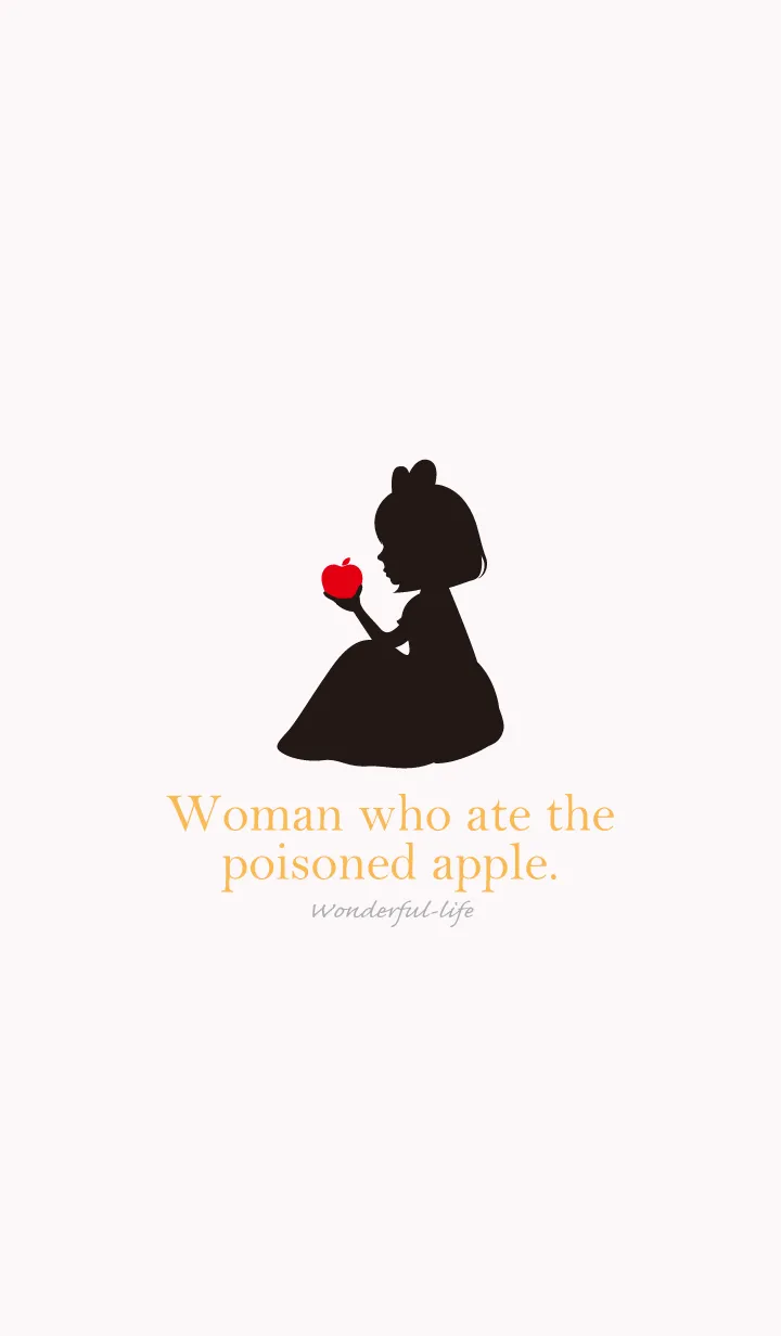 [LINE着せ替え] Woman who ate a poisoned apple 5の画像1