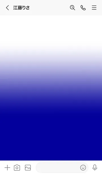 [LINE着せ替え] Blue  & White Theme Ver.2 (JP)の画像3