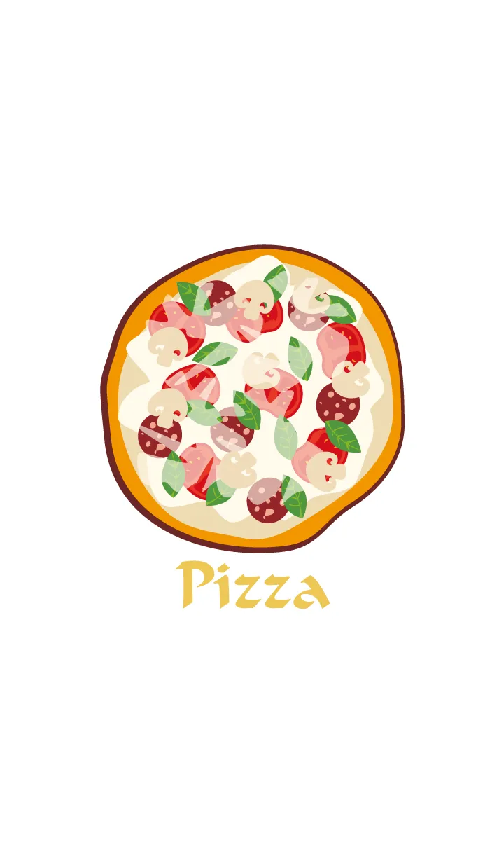 [LINE着せ替え] Simple Pizza..8の画像1