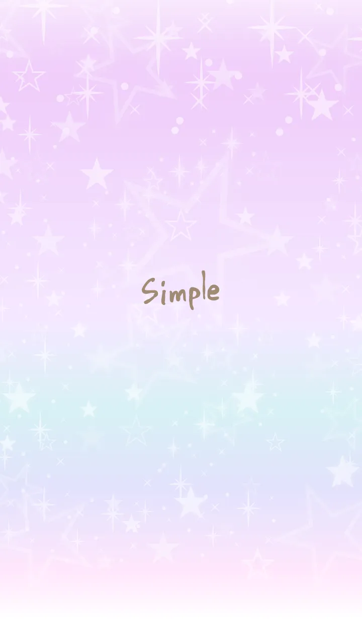 [LINE着せ替え] 星 グラデーション25の画像1