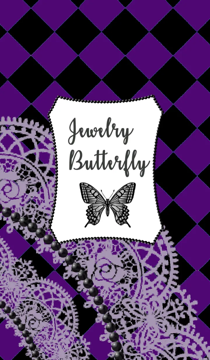 [LINE着せ替え] Jewelry Butterfly-Halloween kawaii*の画像1