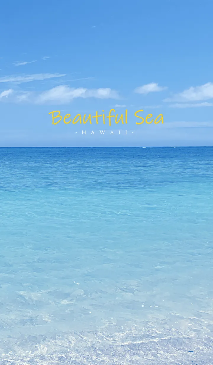 [LINE着せ替え] Beautiful Sea Hawaii 24の画像1