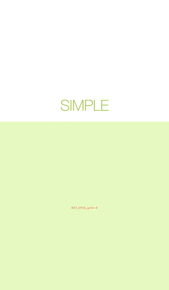 [LINE着せ替え] B57.26_グリーン4-6の画像1