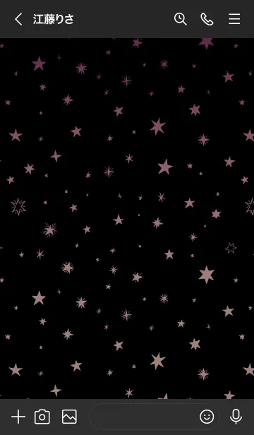 [LINE着せ替え] ミニ スターズ 025の画像3