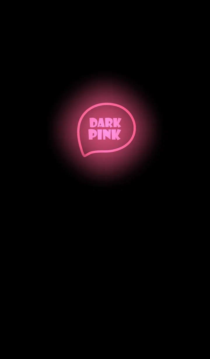 [LINE着せ替え] Dark Pink Neon Theme Ver.10 (JP)の画像1