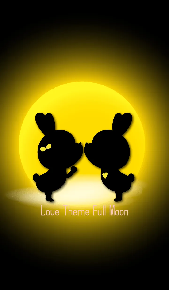 [LINE着せ替え] Love Theme Full Moon 14の画像1