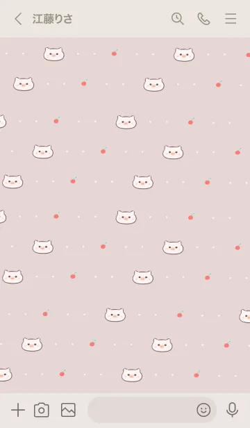 [LINE着せ替え] チェリーブタの画像3
