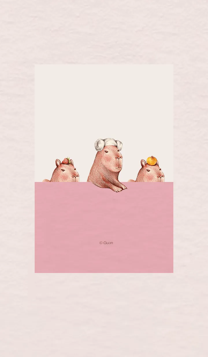 [LINE着せ替え] 水のブタの君 01-2の画像1