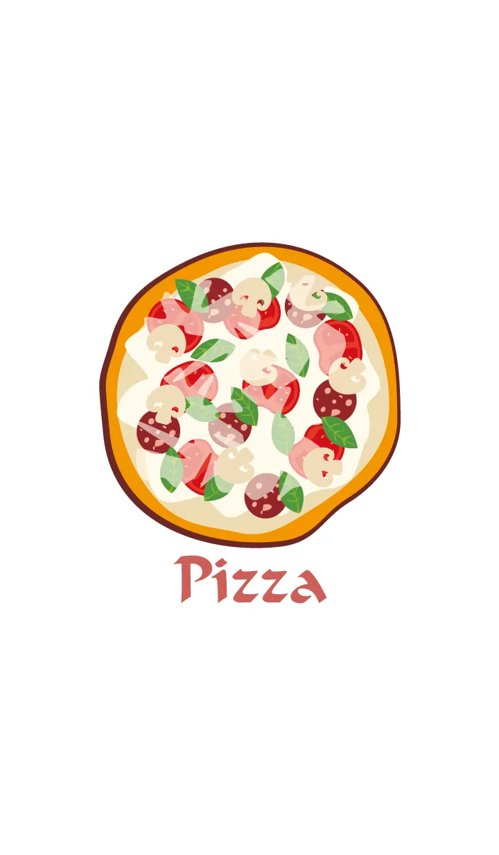 [LINE着せ替え] Simple Pizza..10の画像1