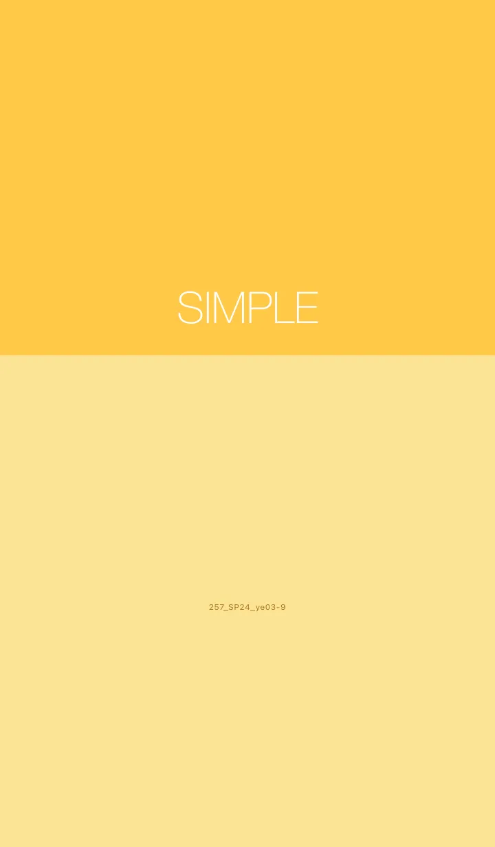 [LINE着せ替え] 257.24_イエロー3-9の画像1