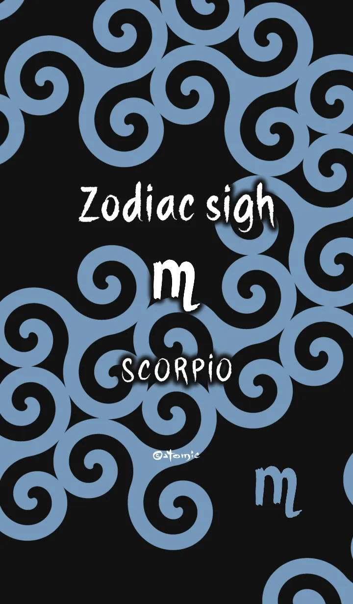 [LINE着せ替え] 星座［蠍座］天蝎宮 (zs08の画像1