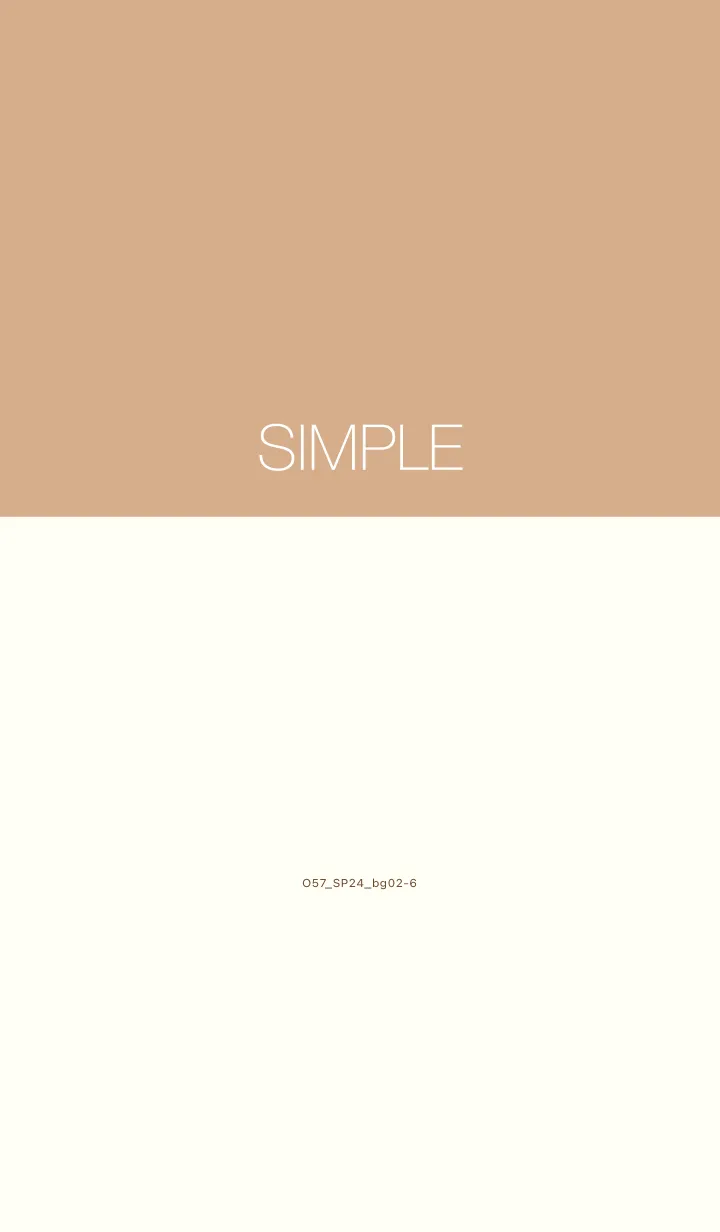 [LINE着せ替え] O57_24_ベージュ2-6の画像1