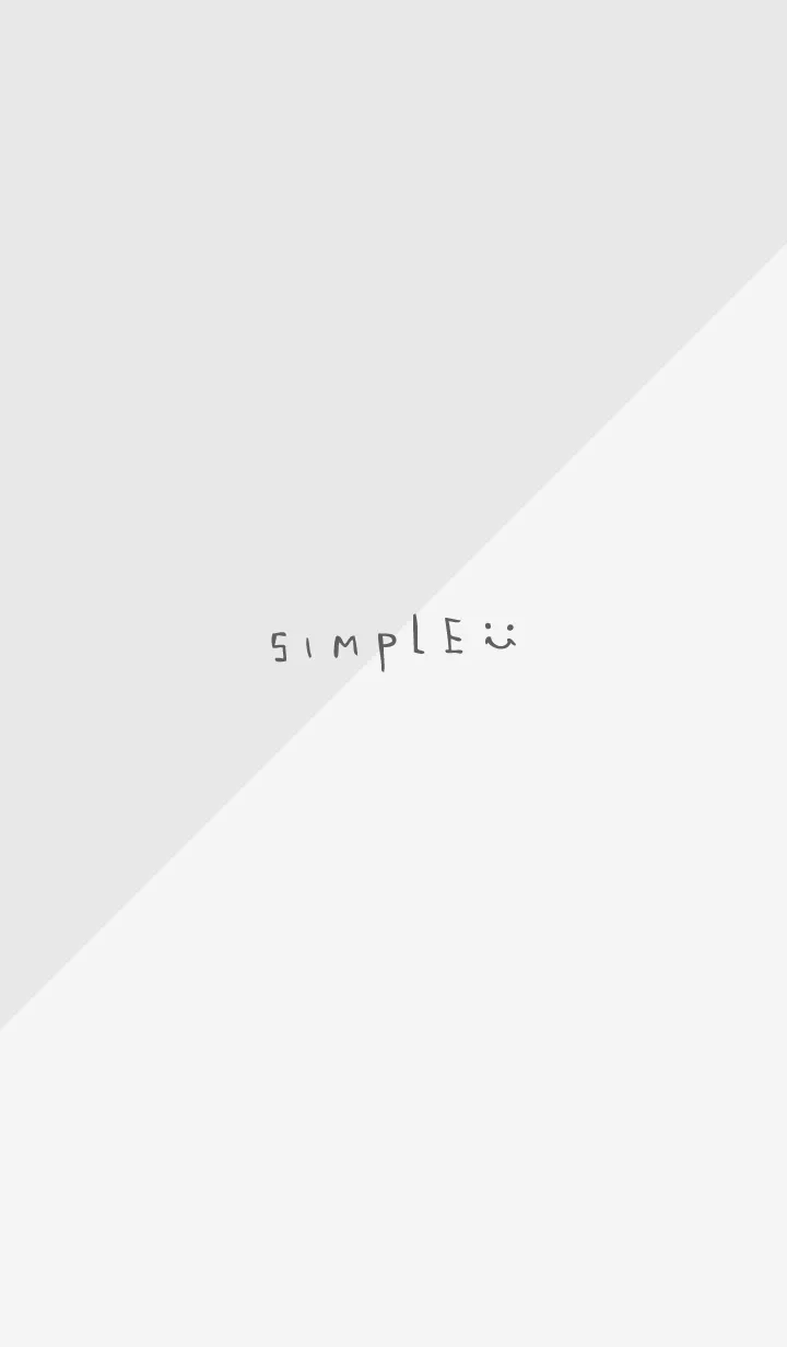 [LINE着せ替え] シンプル2色グレー19の画像1