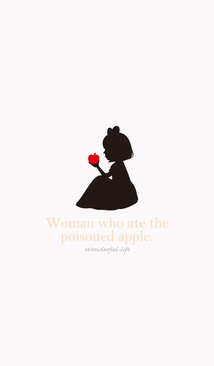 [LINE着せ替え] Woman who ate a poisoned apple 7の画像1