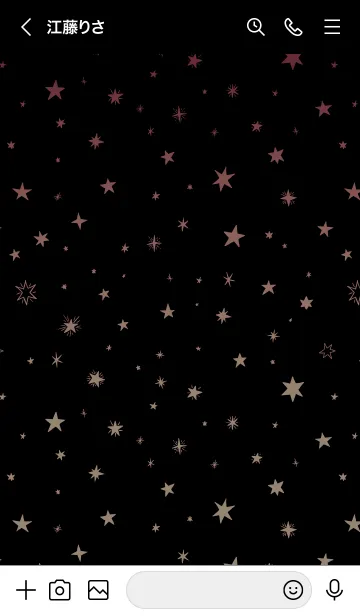 [LINE着せ替え] ミニ スターズ 026の画像3